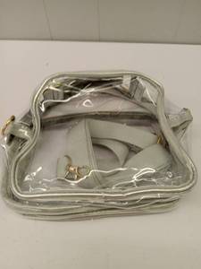 lot 44312 image: CLEAR FANNY PACK BAG