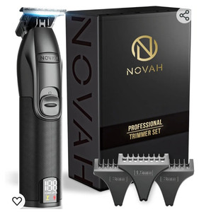 lot 44363 image: NOVAH Grooming Hair Trimmer, Cordless T Trimmer for Men, Professional Clippers