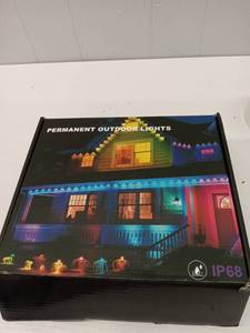lot 44375 image: PERMANENT OUTDOOR LIGHTS