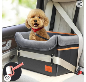 lot 44383 image: Dog Car Seat - Dog Bed for Small Dogs Waterproof Booster Seat