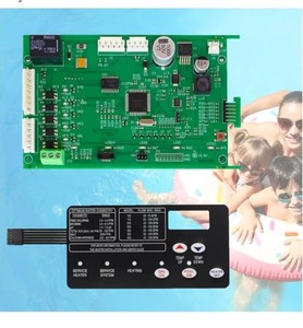 lot 44439 image: Pool Heater Control Board with Switch Pad