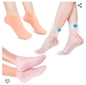 lot 44461 image: Silicone Moisturizing Socks large