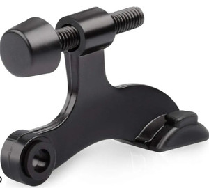 lot 44533 image: HOMOTEK 8 Pack Hinge Pin Black Door Stopper,Adjustable Deluxe Heavy Duty Door Stopper