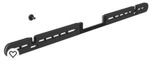 lot 44538 image: WALI Soundbar Wall Mount, Designed for Sonos Arc and SONOS ARC Ultra, Low Profile Sound Bar Mount Bracket Under TV with Hardware Kit,