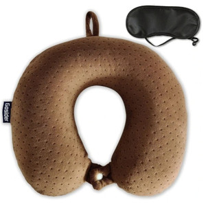 lot 44544 image: Memory Foam Travel Pillow, Comfortable Travel Neck Pillow U Shape, Support Neck and Head to Relieve Fatigue, Portable Neck Pillow Suitable for Planes, Trains, Self-Driving Cars
