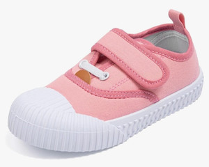 lot 44591 image: Sonsage Toddler Boys Girls Canvas Sneakers Soft Sole T-Strap Shoes Lightweight Comfy Classical Flats Non Skid Shoe for Little Kids SIZE 6