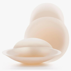 lot 44598 image: Nippies Nipple Covers for Women - Added Lift Adhesive Silicone Nipple Pasties - Reusable Sticky Breast Covers