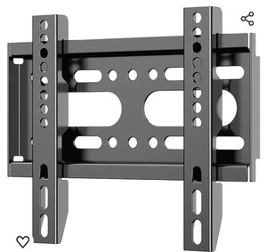 lot 44602 image: Fixed TV Wall Mount for 14-42 Flat Screen