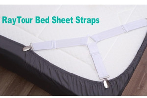 lot 44604 image: RayTour Bed Sheet STRAPS