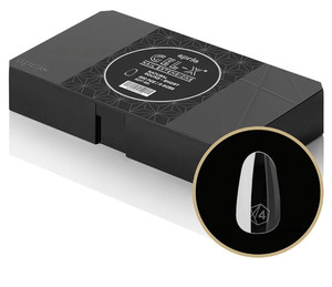 lot 44609 image: Apres Gel-X� Natural Round Tip Box  500pc Gel-X Tips, 11 Sizes 00-9, Premium Quality (Natural Round Short, 500)