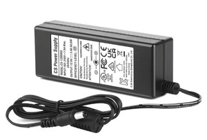 lot 44611 image: AC 100-240V to DC 12V 5A Power Supply Adapter, Plug