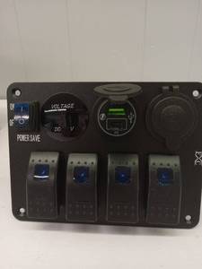 lot 44615 image: MARINE BOAT SWITCH PANEL