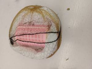 lot 44626 image: WOMENS BLONDE BANGS