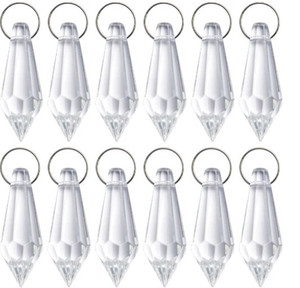 lot 44630 image: Crystal Glass Beads Drops