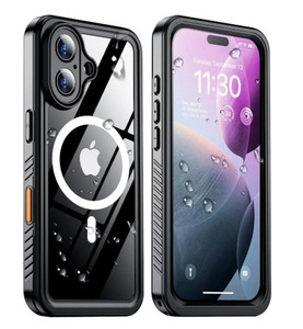 lot 44636 image: Temdan Magnetic for iPhone 16 Plus Case Waterproof,Built-in Screen Protector