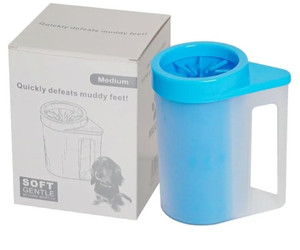 lot 44648 image: Dog Paw Cleaner With Handle, Mud Buster Dog Paw Cleaner, Dog Paw Cleaner Cup, For Small Medium Large Breed DogsCats (B-L)