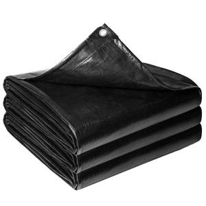 lot 46039 image: Reinforced PE Pond Liner 20 x 25 FT, 28 Mil Sun Resistant Preformed Pond Liner, Hemmed Edge with Buttonholes Liner for Outdoor Large Ponds, FishKOIDuck Pond, Garden Waterfall, Waterscape, Black - Retail $95.98