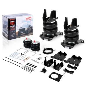 lot 46044 image: RETRUE Rear Air Bags Suspension Kit for 2007-2018 Chevrolet Chevy Silverado GMC Sierra 1500 Truck Towing, 5000 Lbs of Load Leveling Capacity, Replacement for Firestone 2430 Ride Rite Airbags - Retail $177.06