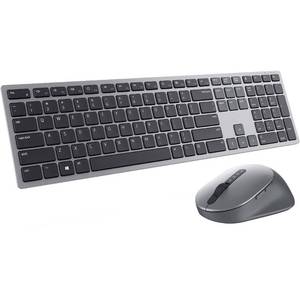 lot 46081 image: Dell Premier Multi-Device Wireless Bluetooth Keyboard and Mouse - KM7321W - Retail $76.91