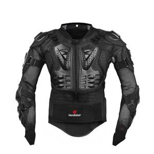 lot 46088 image: HEROBIKER Motorcycle Full Body Armor Jacket spine chest protection gear Motocross Motos Protector Motorcycle Jacket 2 Styles