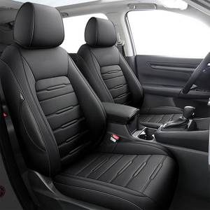 lot 46089 image: Custom Fit Full Coverage Seat Covers for Honda CRV 2023 2024 2025 LXEXEX-LTouring - Tailored Design, Premium Leather, All-Around Protection - Black - Retail $199.07
