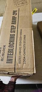 lot 46095 image: INTERLOCKING, STEP RAMP,-2 PACK.