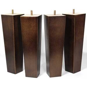 lot 51284 image: AORYVIC Wood Furniture Legs 10 inch End Table Legs Square Couch Legs Set of 4 Mid-Century Modern Replacement Legs for Armchair Recliner Coffee Table Dresser Sideboard