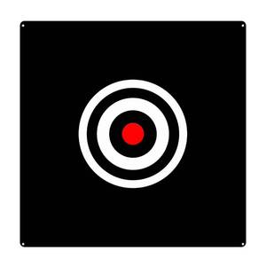 lot 51313 image: Golf Target Cloth 5 x 5 Golf Hitting Cloth Training Aids Practice Backstop Target for Driving Range Indoor Outdoor (58 x 59, Black)
