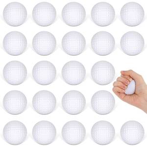 lot 51355 image: POPLAY 24PCS Golf Stress Ball, Foam Almost Golf Practice Balls Golf Party Decorations for Backyard Party Favors Indoor Outdoor
