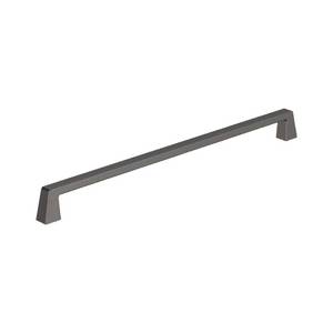 lot 51357 image: Amerock BP55284GM  Gunmetal Cabinet Pull  12-58 in (320 mm) Center-to-Center Cabinet Handle  Blackrock  Drawer Pull  Kitchen Cabinet Handle  Furniture Hardware