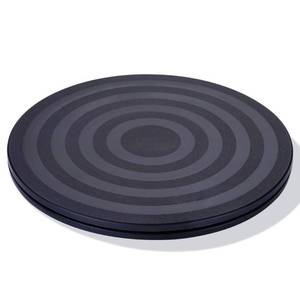 lot 51361 image: 8 Inch Lazy Susan Turntable Organizer, Eichzer Premium Heavy Duty Rotating Swivel Stand with Steel Ball Bearings for ModelRotating PlantsCrafts StandTVMonitorLaptop (360� Rotation)