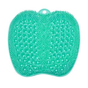 lot 51406 image: BESKAR XL Large Foot Scrubber Mat for Use in Shower - Shower Foot Cleaner to Eliminate Calluses Dead Skin, Foot Massager Mat for Men & Women to Soothe Achy Feet, Non Slip Suction Cups