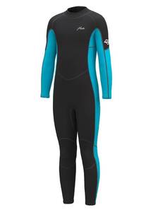 lot 51418 image: Hevto Kids Wetsuit for Boys Girls Child Youth Teen Size 14 Year Old 32mm Neoprene Wet Suit Full Body Thermal Swimsuit Swimming Wetsuit in Cold Water (K1-Blue, 14)