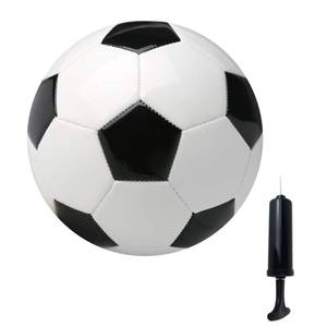 lot 51440 image: SPDTECH Soccer Ball Size 3 with Pump Needle Classic White Black Thicker PU Tight Weaved Suitable for Kids Toddler Boy Trainning Practice or Gift for 0-9 Years