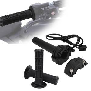 lot 51553 image: JFG RACING Sur Ron Electric Throttle Sur Ron Twist Throttle with Rubber Handlebar Grips for Sur Ron SX Electric Dirt Bike - Black