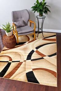 lot 3405 image: Persian Area Rugs 2305 Beige 52 x 72 Modern Area Rug,2305 Beige 5x7