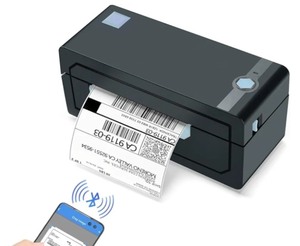 lot 6270107 image: Bluetooth Thermal Shipping Label Printer -�� Wireless 4x6 Shipping Label Printer, Compatible with Android&ampiPhone and Windows, Widely Used for Ebay, Amazon, Shopify, Etsy, USPS