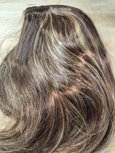 lot 6270115 image: Women Cosplay Wig Medium Haired Girls Medium Long Hair with Mixed Gold