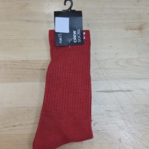 lot 6270169 image: Rue21 Unisex 1 Pair Savage Embroidered Crew Socks