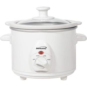 lot 6270308 image: Brentwood Appliances SC-115W 1.5 Quart Slow Cooker White