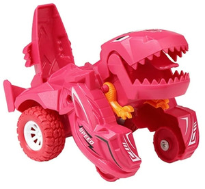 lot 6270333 image: Transforming Dinosaur Toys Dinosaur Transformer Car Toy Pull Back Dino Race Car
