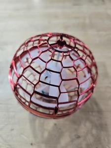 lot 6270386 image: Flying Spinner - LED Light-Up Orb Ball with Rotating Feature, by 64traders (Red)