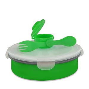 lot 6270405 image: Smart Planet Ec34dsbg Green 65oz Delux Collapsiable Salad