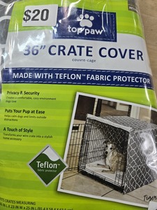 lot 6270416 image: Top Paw 36 Dog Crate Cover