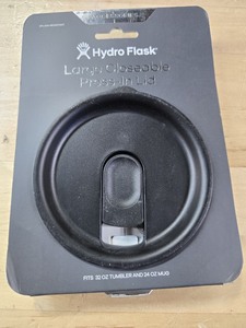 lot 6270428 image: Hydro Flask Large Closeable Press In Lid