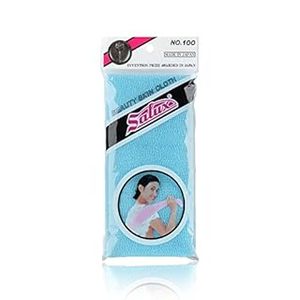 lot 6270429 image: SALUX Nylon Japanese Beauty Skin Bath Wash ClothTowel - Blue (B000CSDDDG)