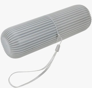 lot 6270460 image: Portable Travel Toothbrush Case 3D Stripes Plastic Toothbrush Storage Box Toothbrush Bucket Toothbrush Container