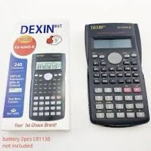 lot 6270467 image: Portable KK-82MS-B School Student 240 Functions Calculator 12 Digits Display Scientific Calculator