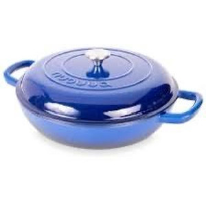 lot 6270472 image: shallow Dutch oven, cast iron 3L