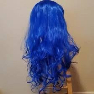 lot 6270475 image: blue wig with bangs
